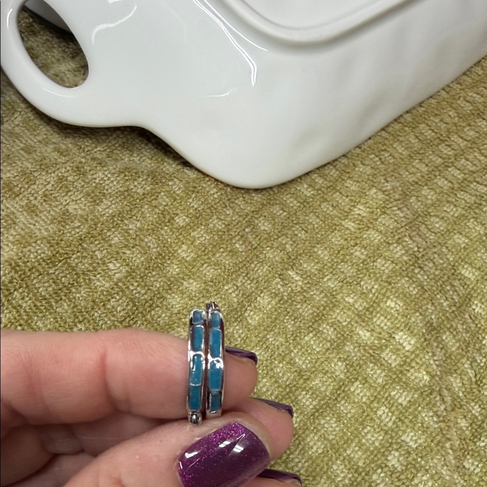 Silver and Turquoise Ring